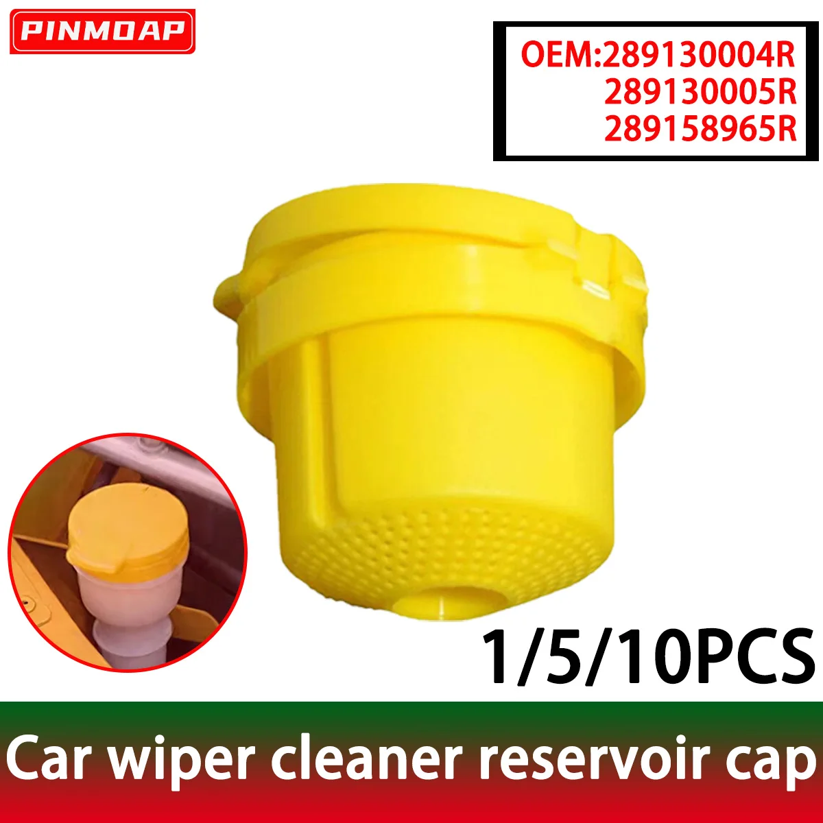 

Suitable For Renault Clio Mk4 Captur Talisman Trafic Car Glass Cleaning Fluid Reservoir Cap 289130004R 289130005R 289158965R