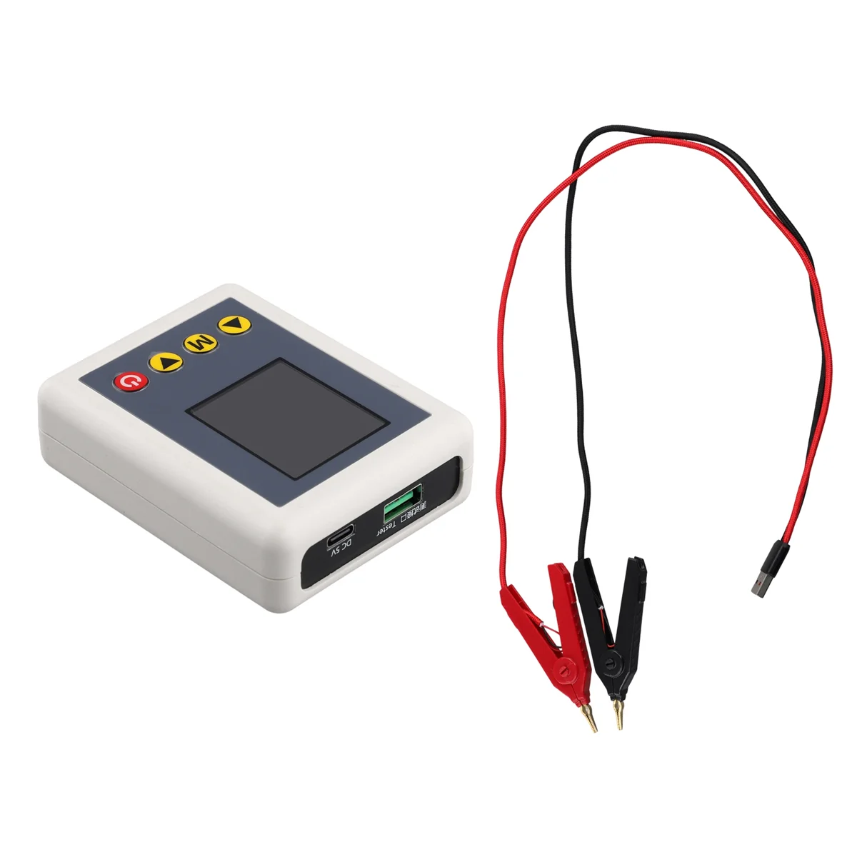 DC5V High Precision Voltage Internal Resistance Tester TFT Display 0.1mohm-20ohm 0.001V-45V Lithium Battery Test