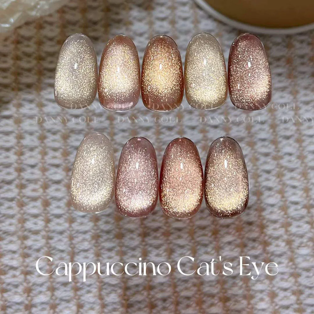Brown Cappuccino Cat Eye Gel Nail Polish Set Varnish Nail UV Soak Off Gellak Gelpolish Nail Art Primer Manicure Nails Gel Lacque