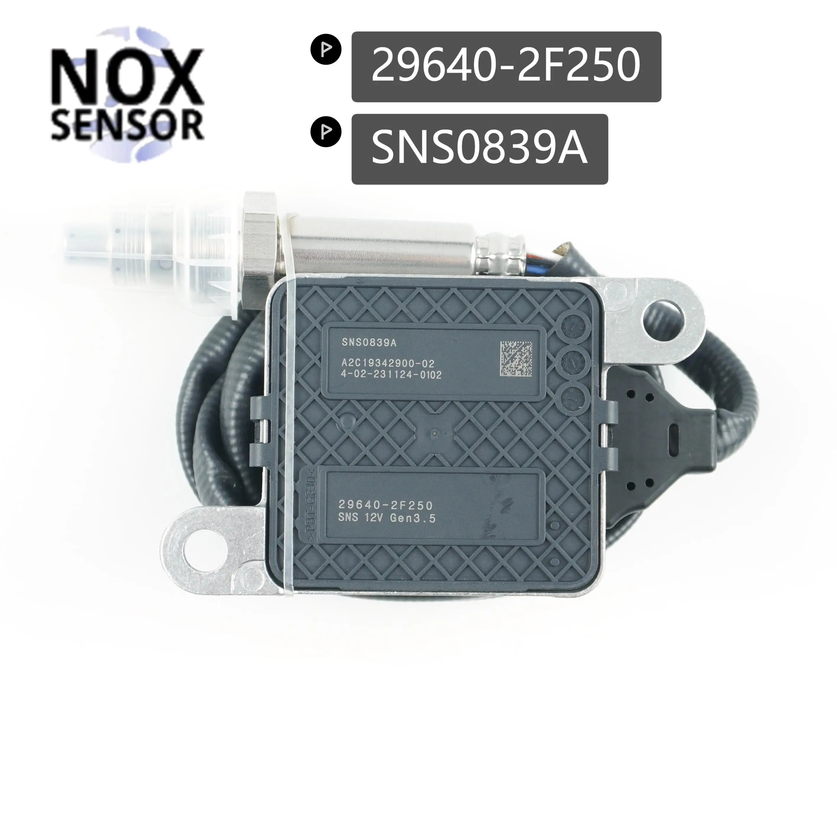 

29640-2F250 new Nox Sensor fit For KIA Hyundai Palisade 19 Gen 3.5 12V Part NO# 296402F250 SNS0839A A2C19342900-02 29640 2F250