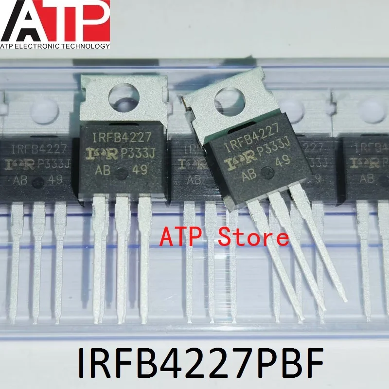 10pcs/lot New Original IRFB4227PBF IRFB4227 TO-220 Transistor MOSFET N-CH 200V 65A TO220AB In Stock