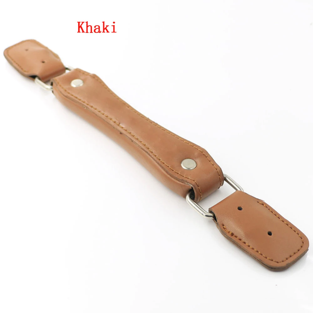 Luggage Handle Strap PU Leather Flexible Pull Handle Grip Replacement for Case Handle DIY Travel Suitcase Bag Making Accessory