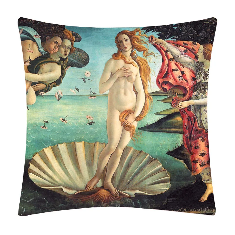 Pablo Picasso Famous Paintings Cushion Covers The Starry Night Surrealism Abstract Art Decorative Pillowcase For Sofa