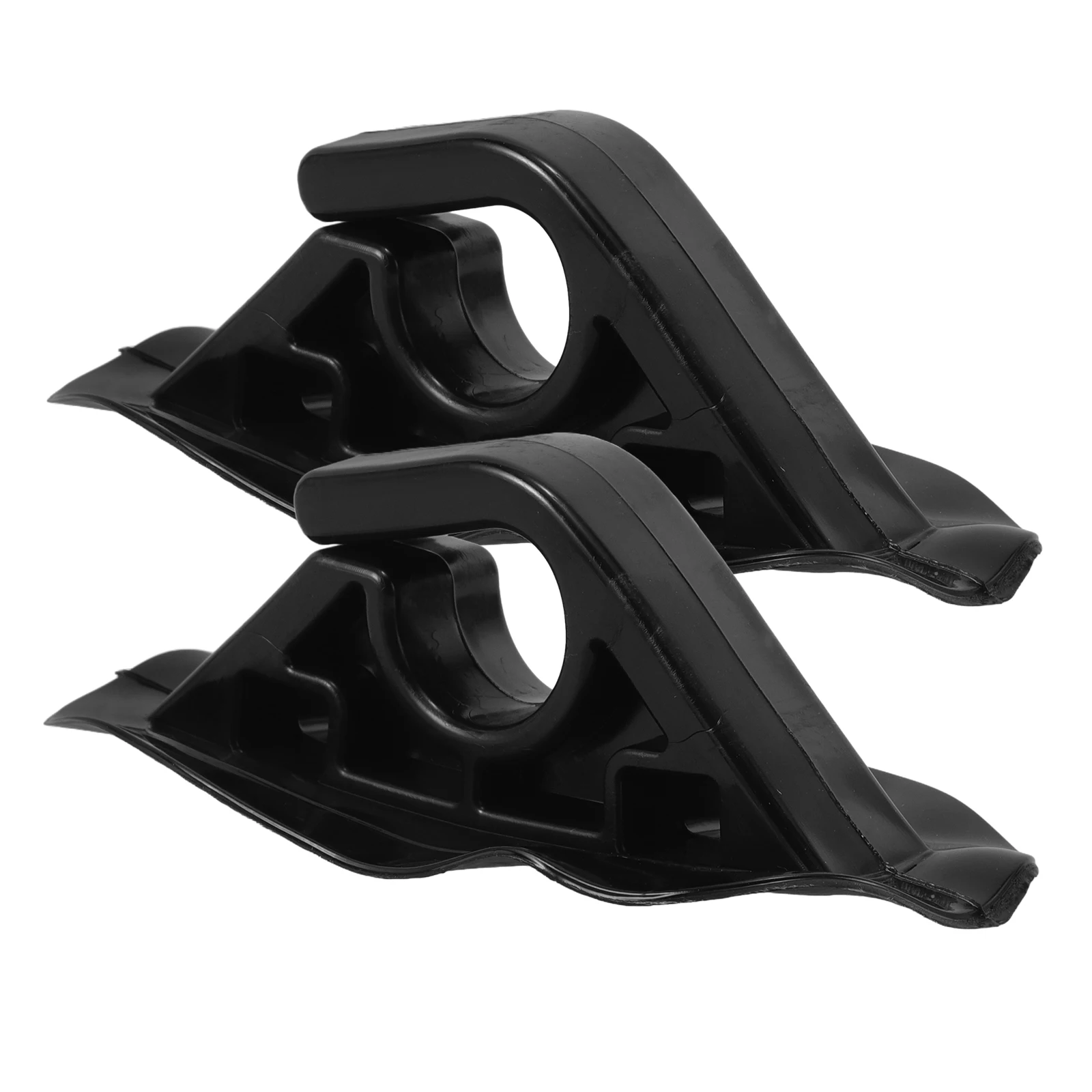 

2Pcs Kayak Paddle Holder Clips Inflatable Boat Mount Accessory Durable PVC Elastic Secure Fit Versatile Paddle Clip