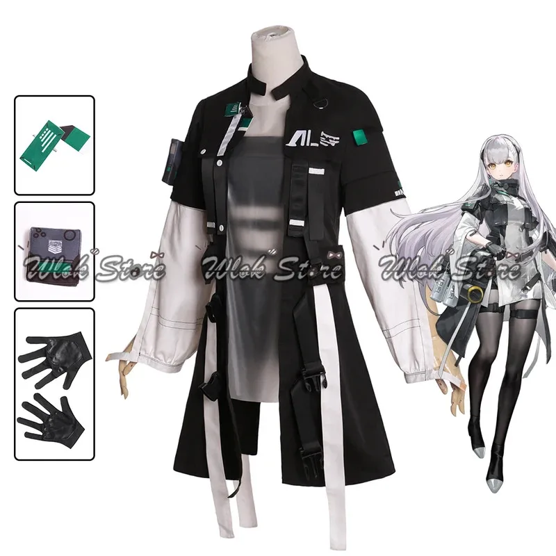

Girls Frontline 2:EXILIUM Tololo Cosplay Costume Jacket Coat Tops Shorts Socks Gloves Woman Halloween Party Carnival Outfits