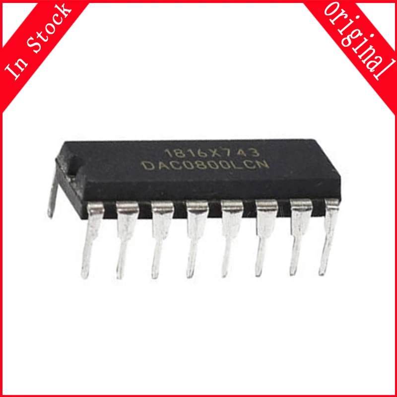 10pcs/lot DAC0800LCN DIP16 DAC0800 0800LCN DIP-16 In Stock