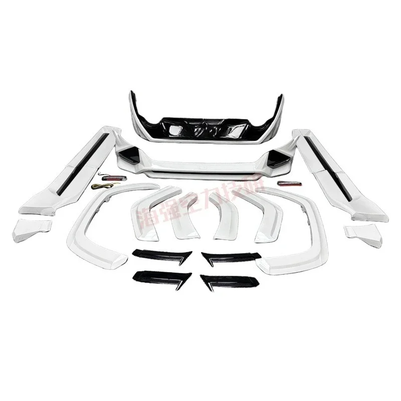 Suitable for 19 + Toyota RAV4 Rongfang Modified TRD Front Lip Side Skirt Rear Lip Wheel Eyebrow Appearance Surround Kit