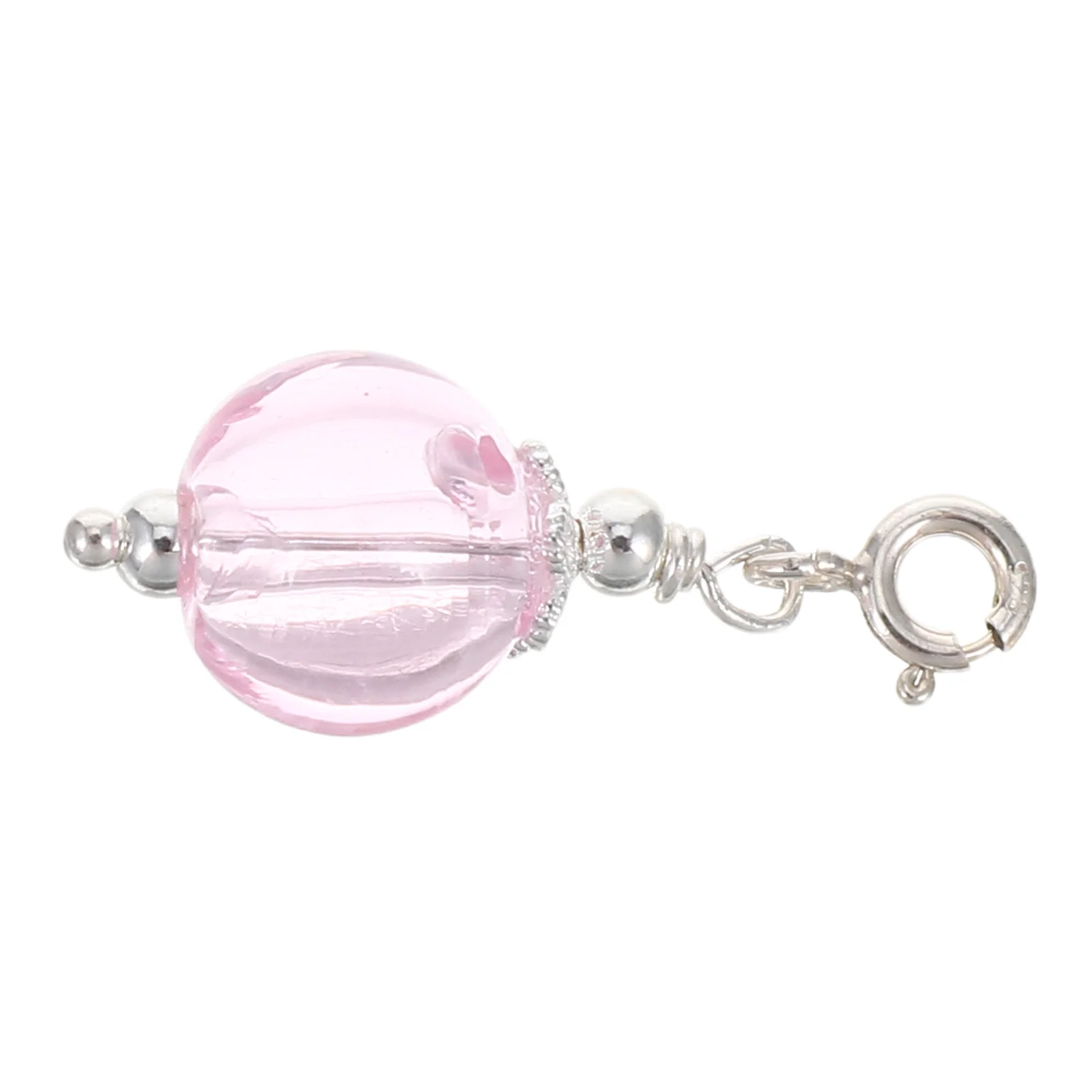 

Oil Vial Keychain 10ml Compact Durable Glass Bottle Necklace Portable Aromatic Essential Oil Storage Pendant Charm