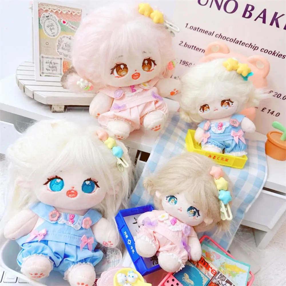 Mini Doll Clothes High Quality Cute 2 Colors Mini Clothes Dolls Toys Accessories 10/20cm Cotton Doll