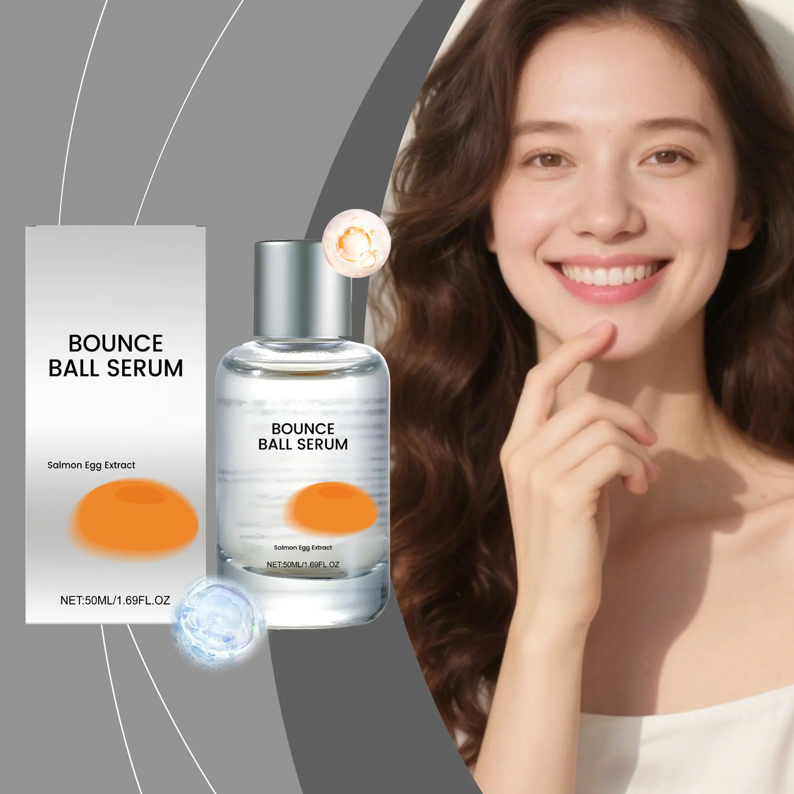 

Anti-Aging Firming Facial Serum Moisturizing Reducing Sagging Improving Contours Reshaping Skin Soft Delicate Facial Care Serum