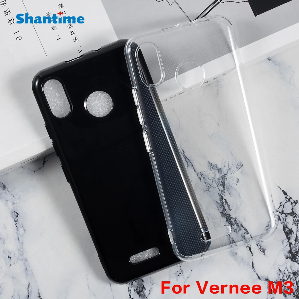 Чехол для Vernee M3, противоударный резиновый чехол из ТПУ, защитный гибкий корпус
