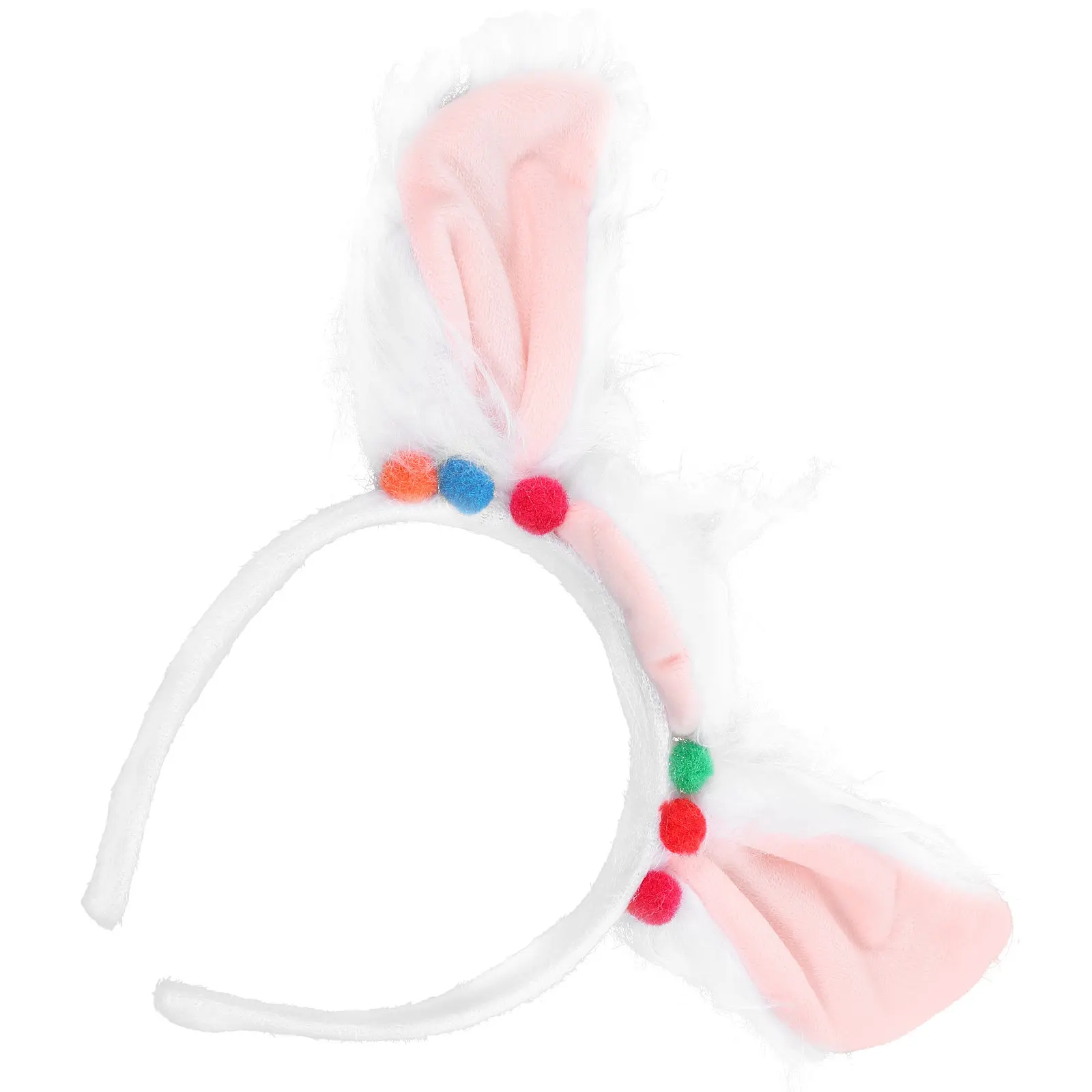 Alpaca Ears Headband Lifelike Design Fine Workmanship Versatile Cosplay Headwear for Role Play Halloween Festival Outfit