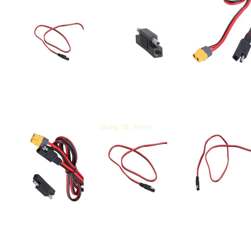 M5TD SAE إلى XT60 Extension Cable 14awg XT60 إلى SAE كابل للبطارية