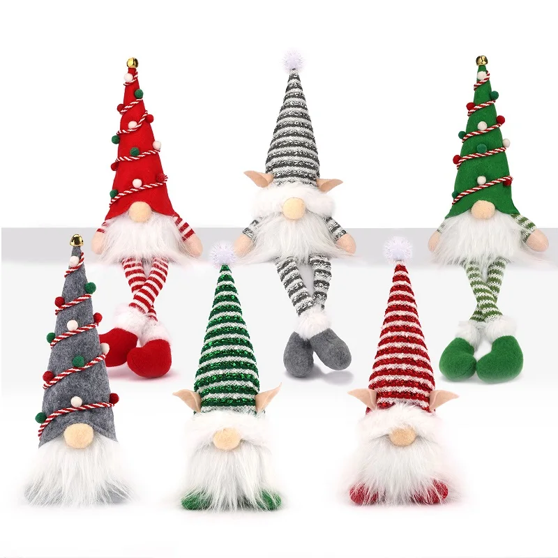Рождественский гном безликая кукла ночник веселые рождественские украшения для дома праздничный орнамент Рождественский подарок Navidad Новый год