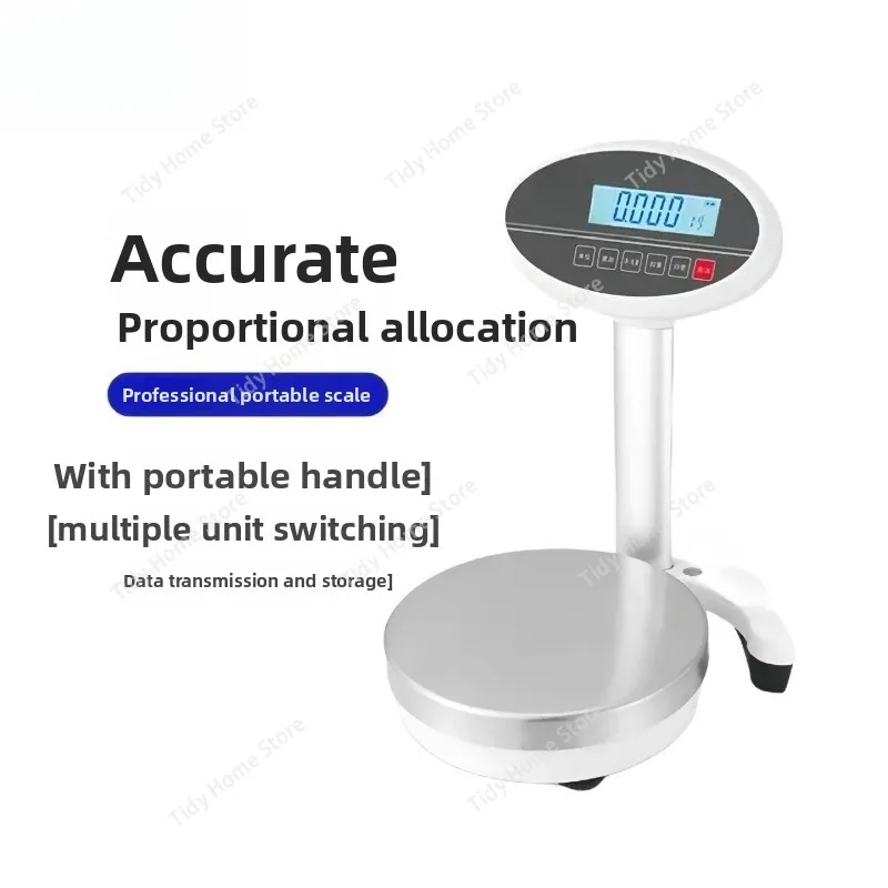 The Standard RS232 Serial Port Paint Scale Industrial Electronic Scale Can Be Connected To A Computer or Printer