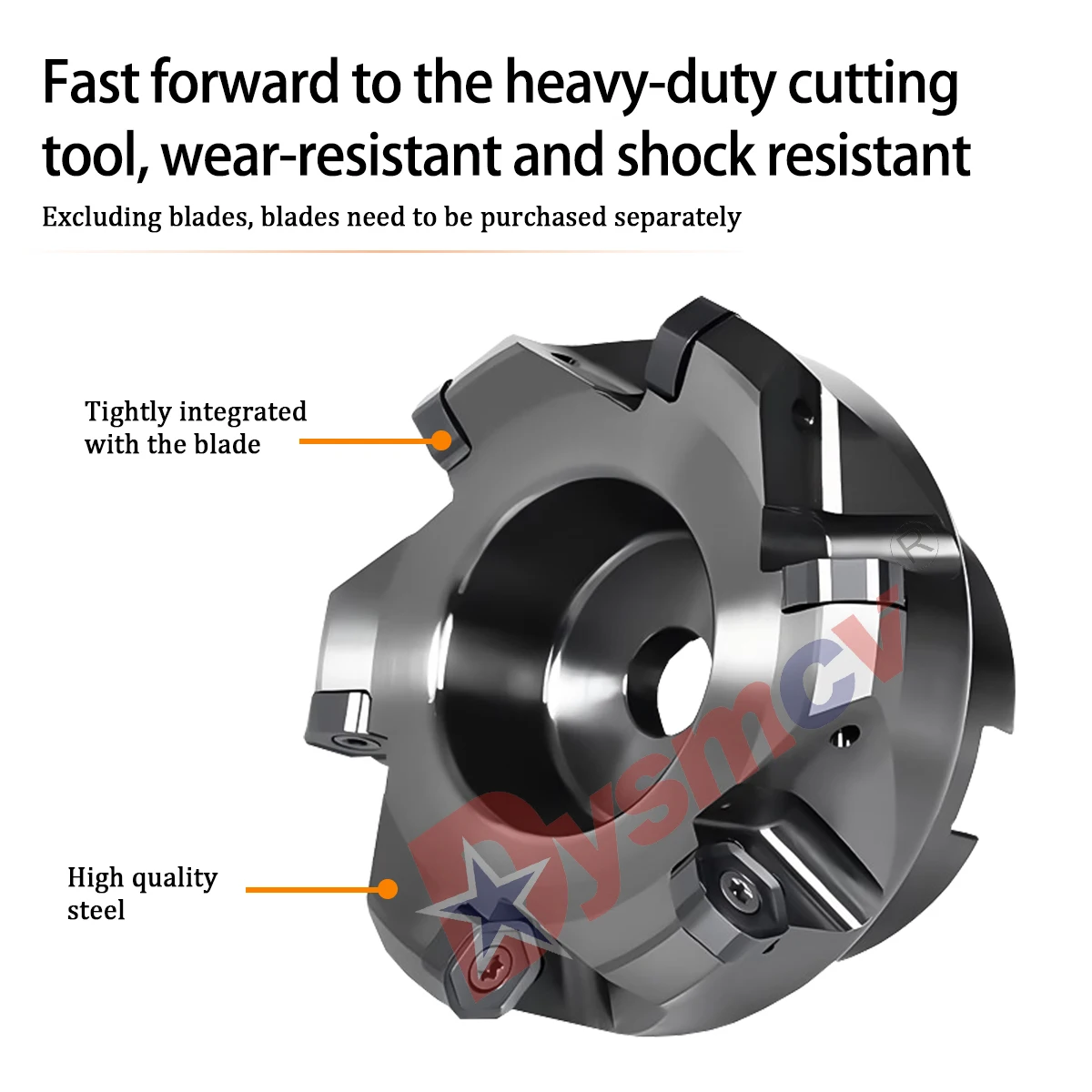 MFC145 Series Milling Cutter Disc MFC145 100R07A32 HN09 Double-Sided Twelve Edge Milling Blades Machining Center Milling Machine