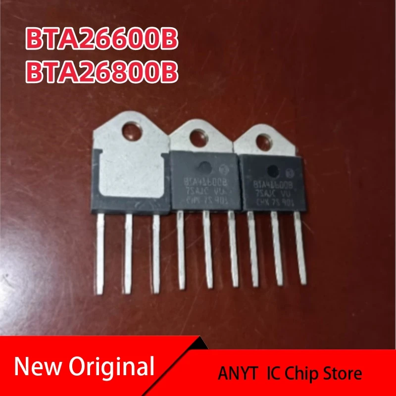 NEW  10PCS/lot  BTA26600B BTA26800B  BTA26800   BTA41-800B  BTA41-800B  BTA26-600B BTA26 600B 800B 100%   TO-3P