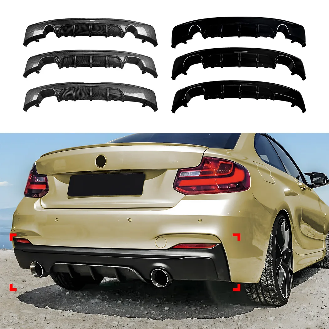 

Applicable to BMW 2 Series F22 F23 M Sport 2014-19 MP rear lip rear lip spoiler exterior modification