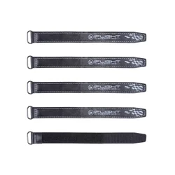 5PCS IFlight Black LIPO Battery Strap Microfiber PU Leather - 10X130mm / 20X250mm / 20X400mm