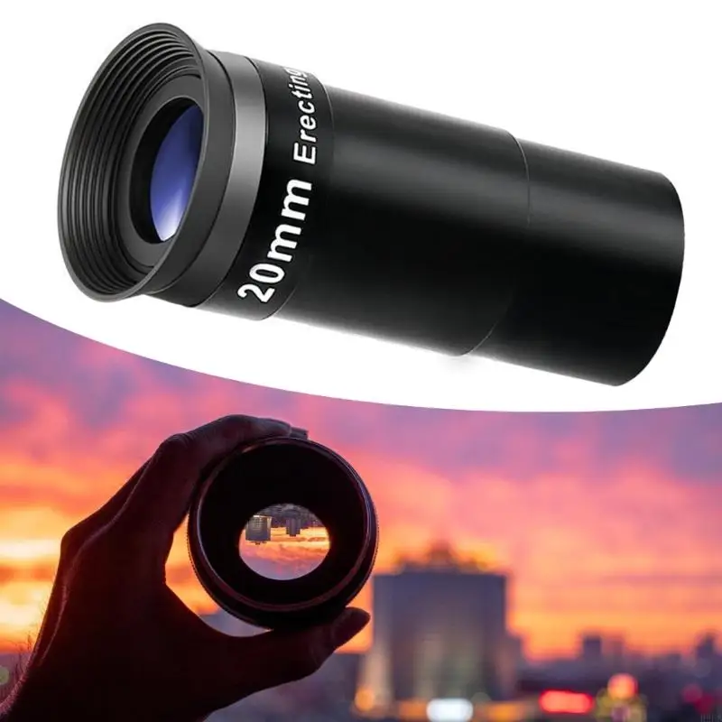 H9EB Precisions Crafted 20mm Erecting Eyepiece for Clear Astronomical Viewing for 1.25