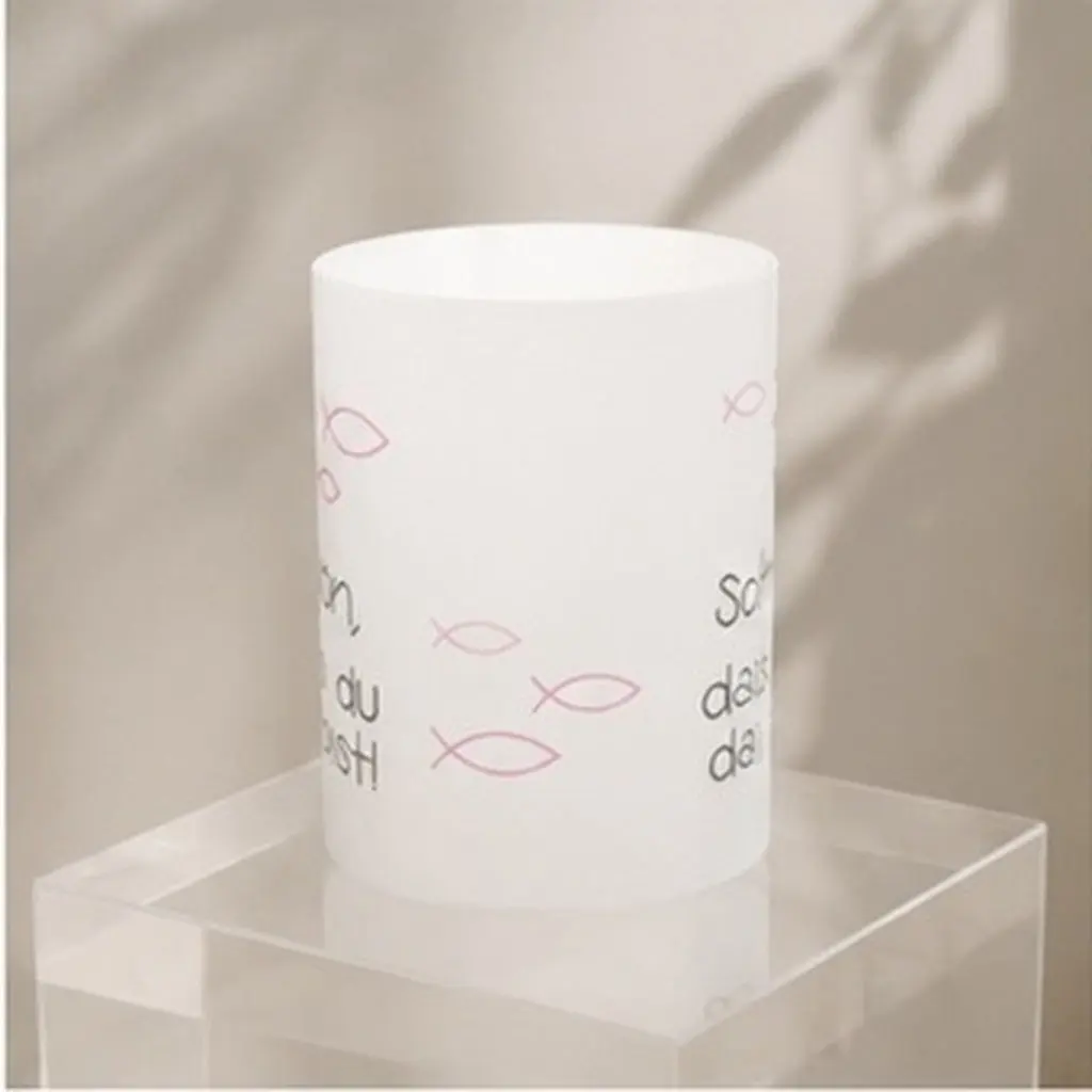 8Pcs Plastic Cylinder Covers Open Ended Tube Shades for Home Decoration Scene Layout Birthday Anniversary Gift