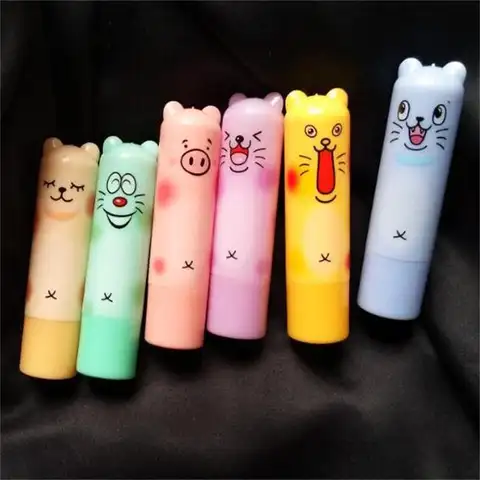 핑크 허니 립스틱 틴티드 립밤 블랙/생꿀 강력 립 볼륨업 다크 립 제거 립밤 각질 제거 립케어 10 새로운 사랑스러운 메이크업 무색 립, 천연 식물 구 립글로스 과일 장식 립스틱