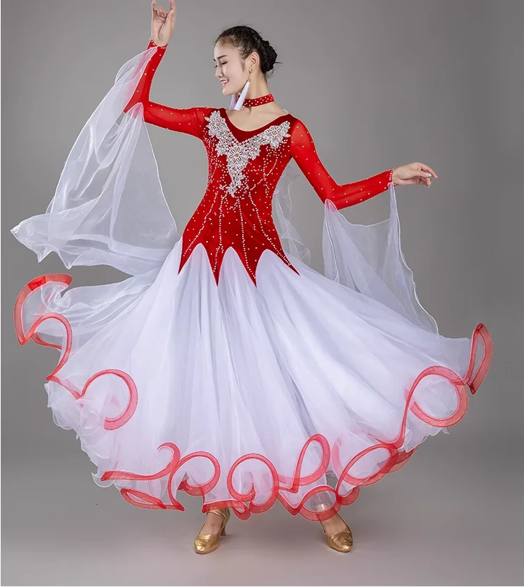 

Modern Dance Grand Display Competition Dress National Standard Dance Performance Clothing