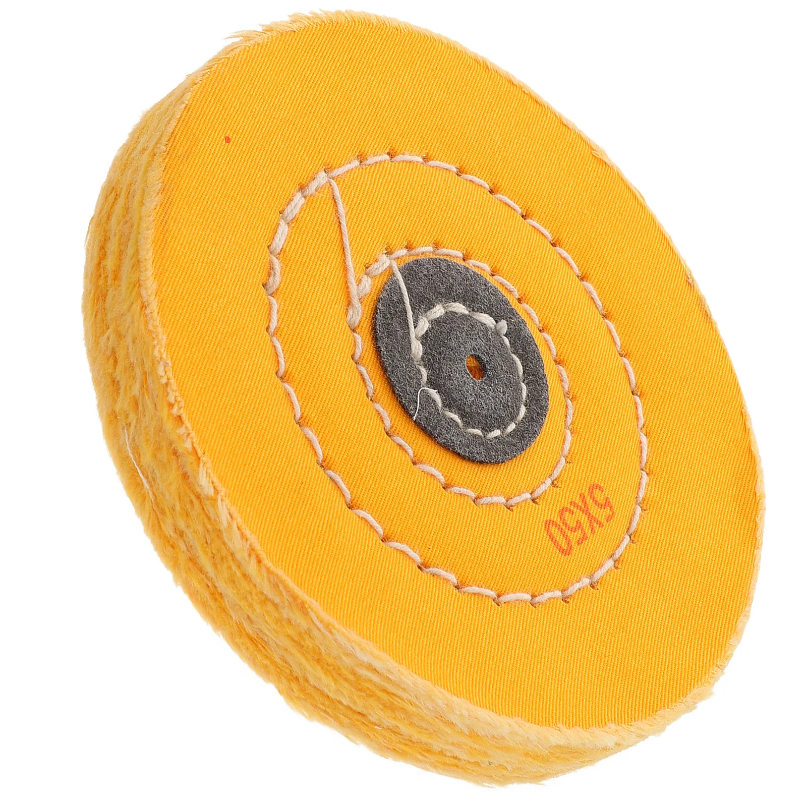 

1pcs Polishing Cloth Wheel Bench Grinder Buffing Yellow Cotton Heads Fabric Polishing Tool For Metal Gemstone Jewelry