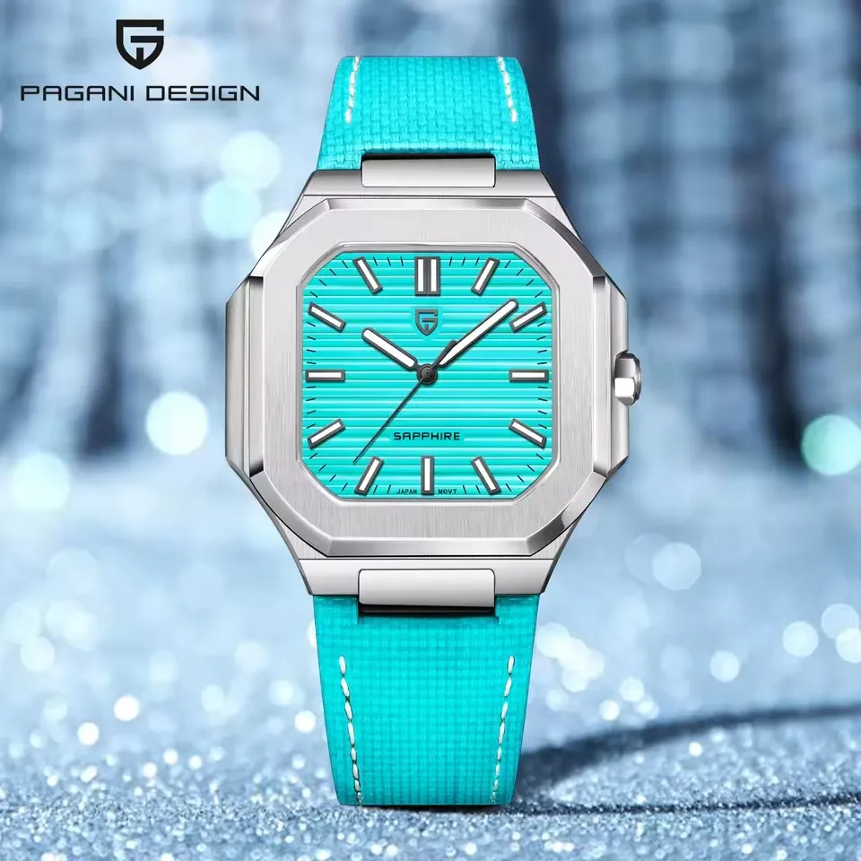 

PAGANI DESIGN 2025 Новые мужские часы Кварцевые мужские часы TMI VH31 Механизм Ретро Часы Мужские AR Сапфировое стекло Нержавеющая сталь