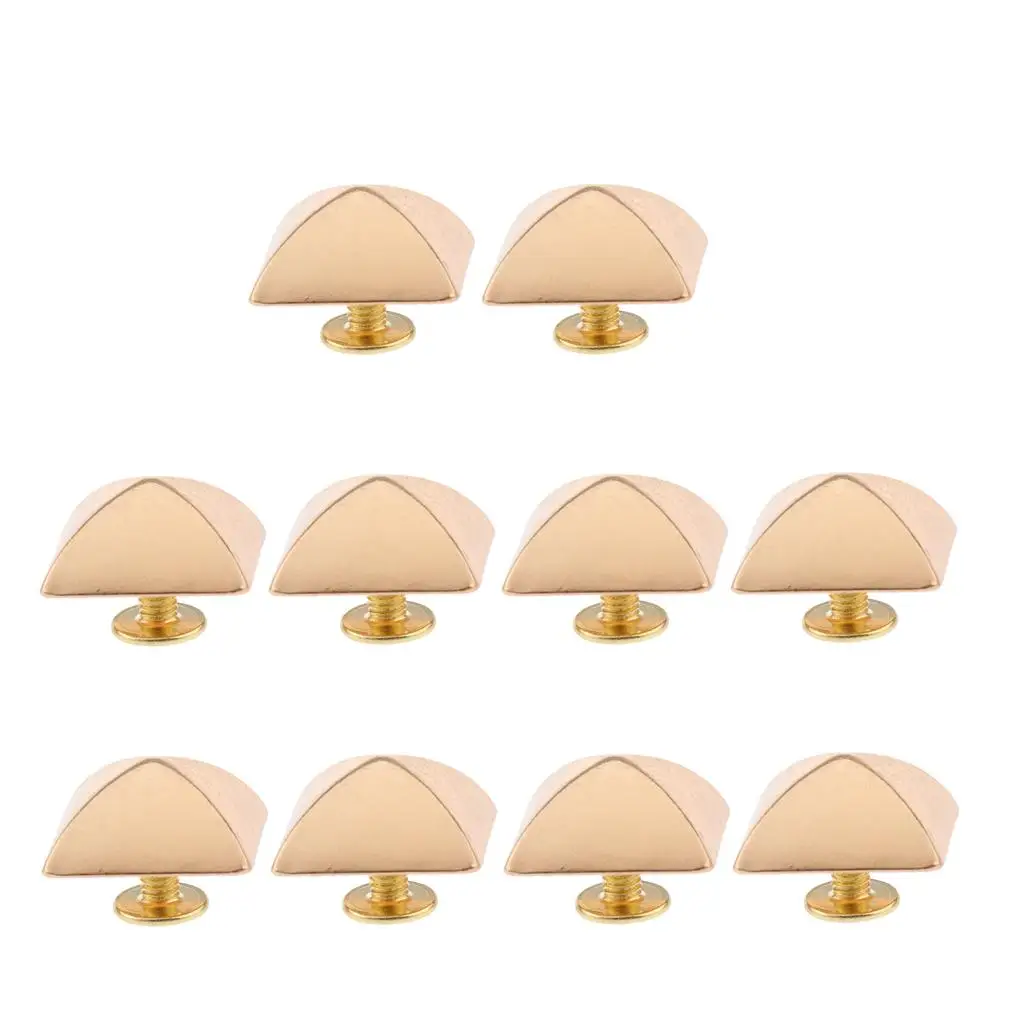 Suqare Pyramid Rivet Metal Screw Studs Leather Craft Punk Spikes for DIY Decoration on Shoes Bags Belts