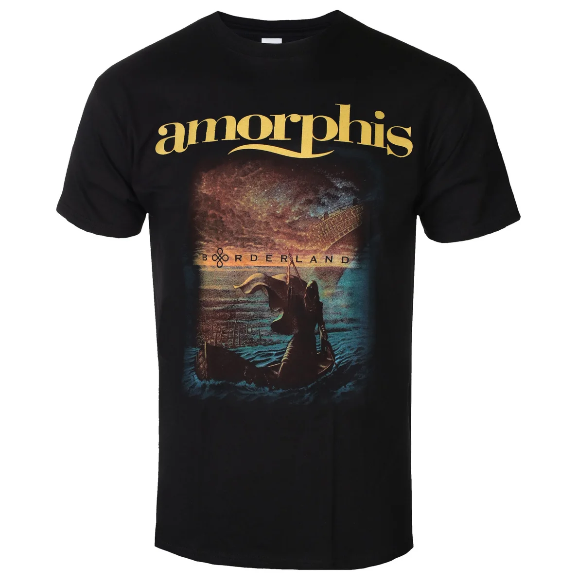 Camiseta gráfica de algodón Amorphis, camiseta Unisex de manga corta de verano, camiseta de marca a la moda, camisetas Vintage informales de lujo