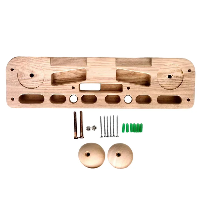 

Y49A-1Set Rock Climbing Fingerboard Sports Fitness Trainer Rock Climbing Trainer Equipment Building Core