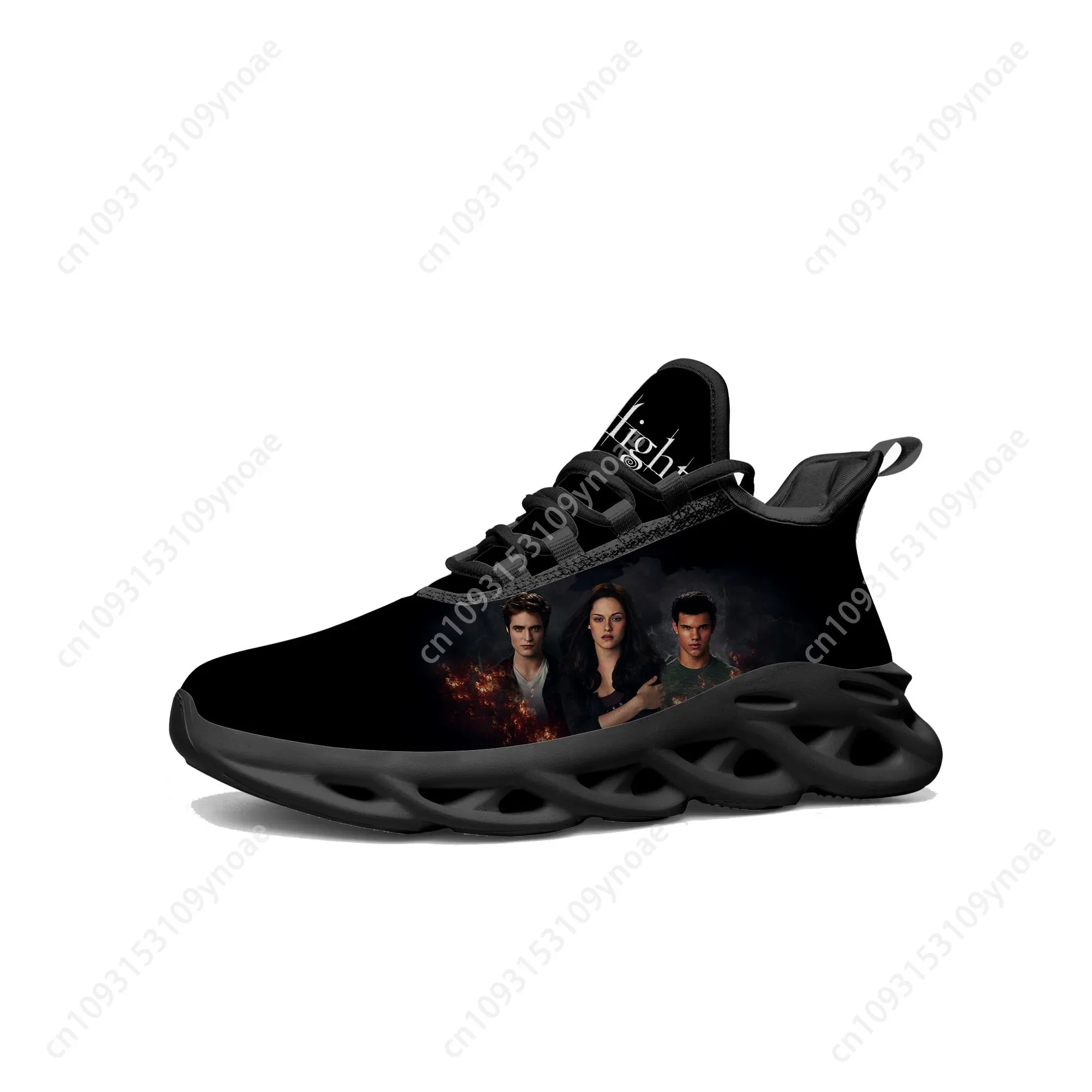 

The Twilight Saga Movie Flats Sneakers Mens Womens Sports Shoes High Quality Sneaker Lace Up Mesh Footwear custom made Shoe