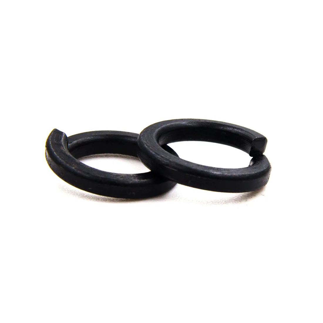 10/30/100 pcs/bag Spring Washers, M2-M27, DIN127/GB93, Spring Steel, Black Oxide