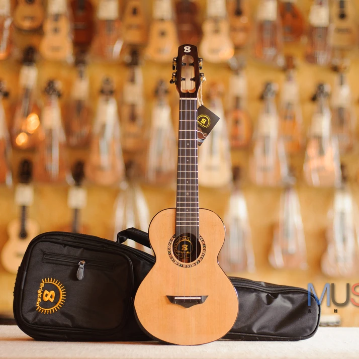 

BS-30T Full Solid Koa Wood Ukuleles Tenor Ukulele Handcraft Ukuleles