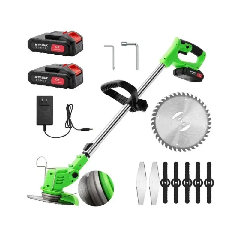 

Электрическая газонокосилка 21 В 650 Вт с автоматическим отключением, резак для проволоки, триммер для струн