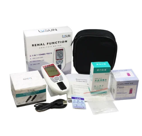 Professional 3 in 1 Renal Function Analyzer with 25 pieces test strips portable multifunctional Renal Function Test