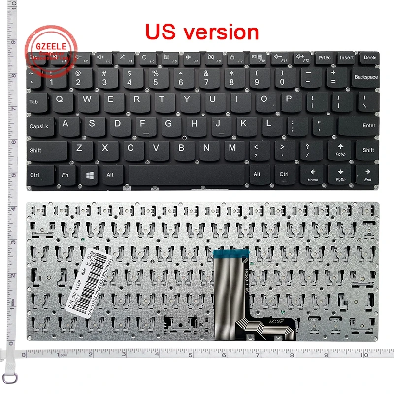 

New US/SP keyboard FOR Lenovo Yoga 310-11 310-11IAP 710-11 710-11IKB 710-11ISK