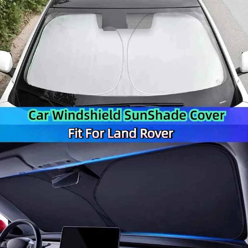 

Car Front Windshield Sunshade Protective Cover UV Block Sun Protection For Land Rover Freelander L2 LF Range Rover Evoque 3 4