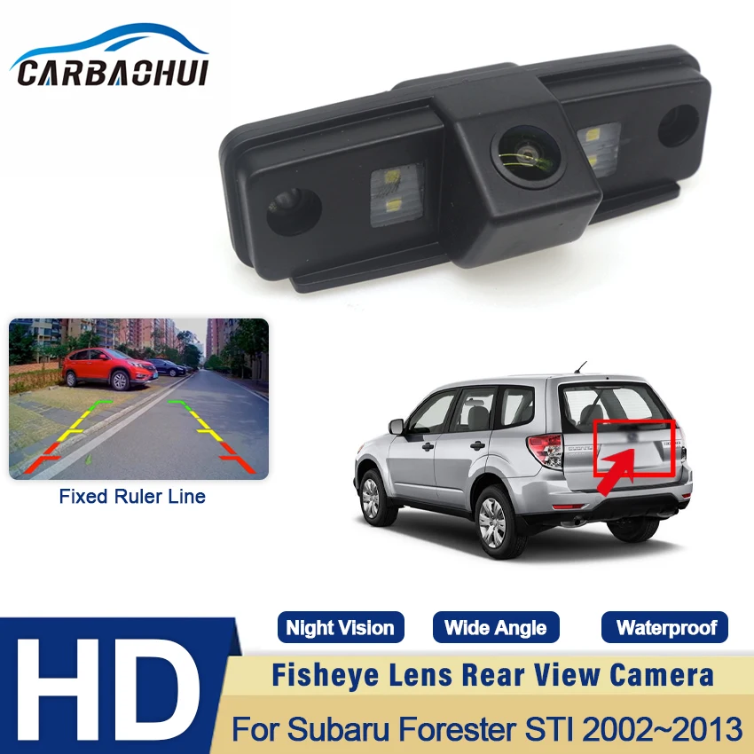 

HD CCD High quality RCA Fisheye Starlight Car Rear View Camera For Subaru Forester STI 2002~2010 2011 2012 2013 Car Wide Angle