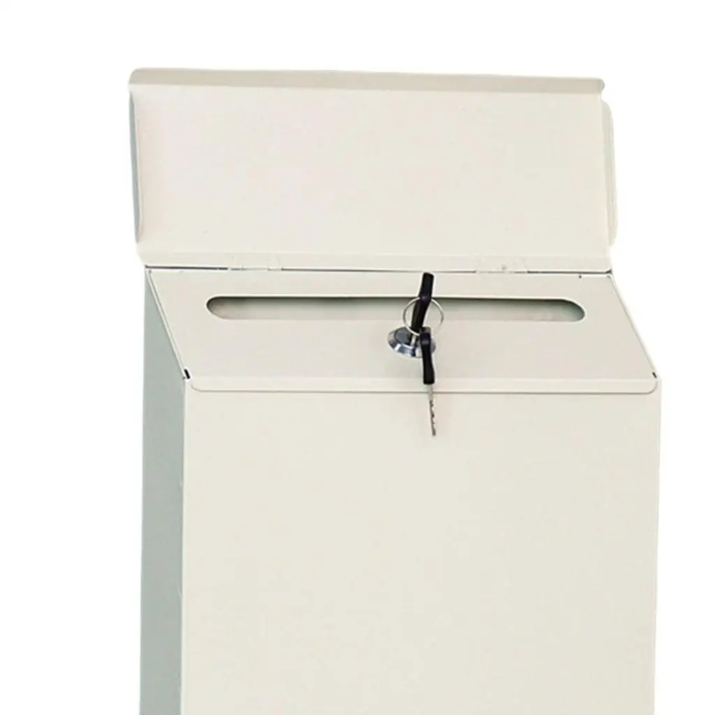 

Современный запираемый почтовый ящик с подвесным замком, прочный, с ключом, для документов и журналов