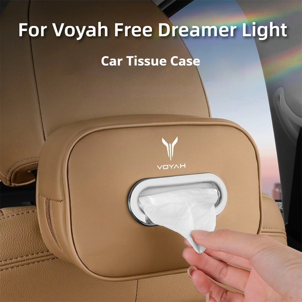 Voyah Free Dreamer Light Taishan Seatback Tissue Holder Napkin Storage Bag Car Interior Accessories