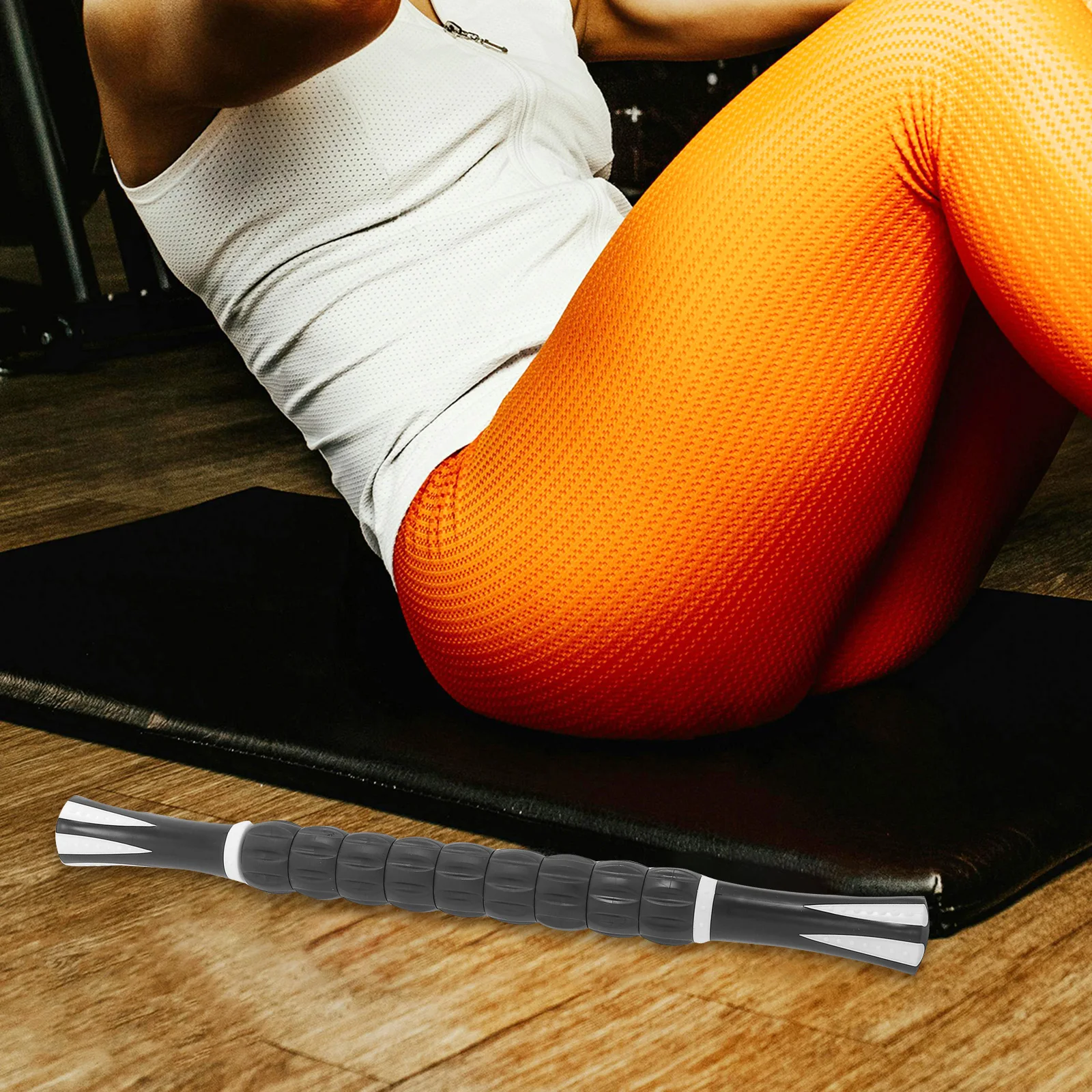 

Muscle Roller Stick Portable Handheld Massage Tool For Legs Back Neck Muscle Soreness Relief Tension Relaxation Trigger