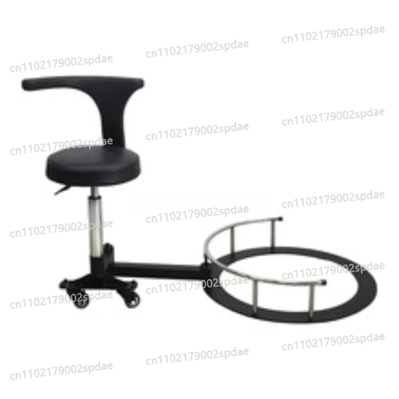 For Adjustable barber stool rotating barber chair with wheels salon technician chair beauty salon swivel chair