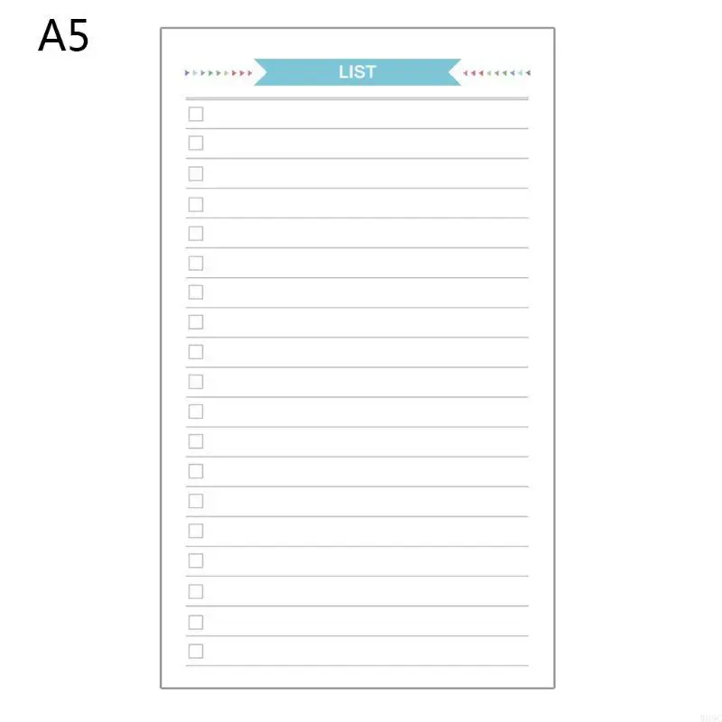 W89C Документы для заполнения для ноутбука Loosh-Leaf.