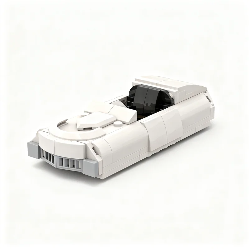 112ピース MOC ランド・S・ランズピーダー スターバトル モデル 組み立てブロック 建築 クリスマスギフト アイデア おもちゃ DIY 教育 ブロック