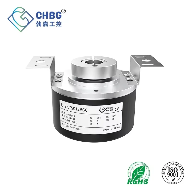 Encoder serie ZKT-B-5012 realizzato nella macchina per il conteggio dell'industria cinese Encoder rotativo incrementale