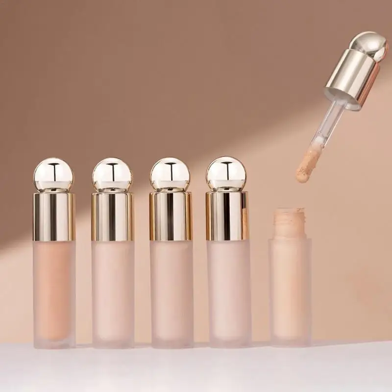 Vloeibare Concealer Volledige Dekking Make-Up Vloeibare Foundation Ultra Langdurige Concealer Lichtgewicht Concealer Zweetbestendig De Hele Dag