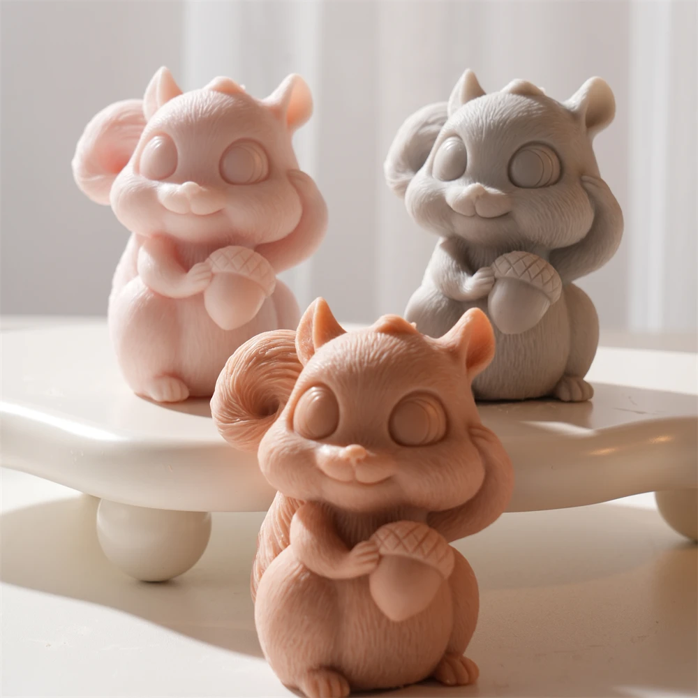 Squirrel Candle Silicone Mold  - đánh giá và giá Candle Making Books For Beginners