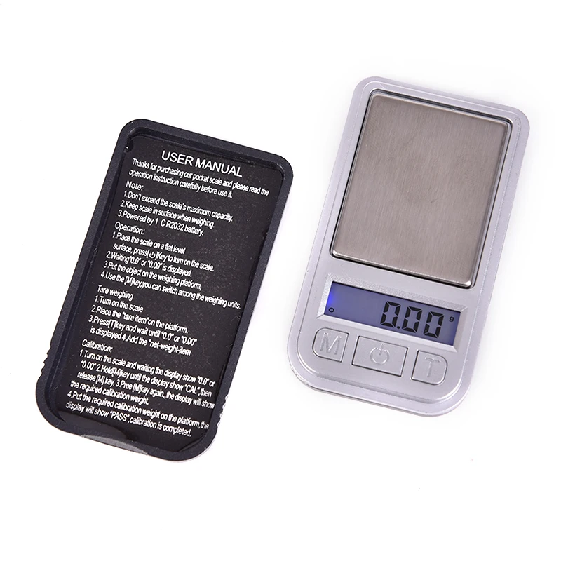0.01g-100g Mini  Jewelry Digital Pocket Scale Portable Precise Weighing Tool for Gold Gem Diamond Herb Powder